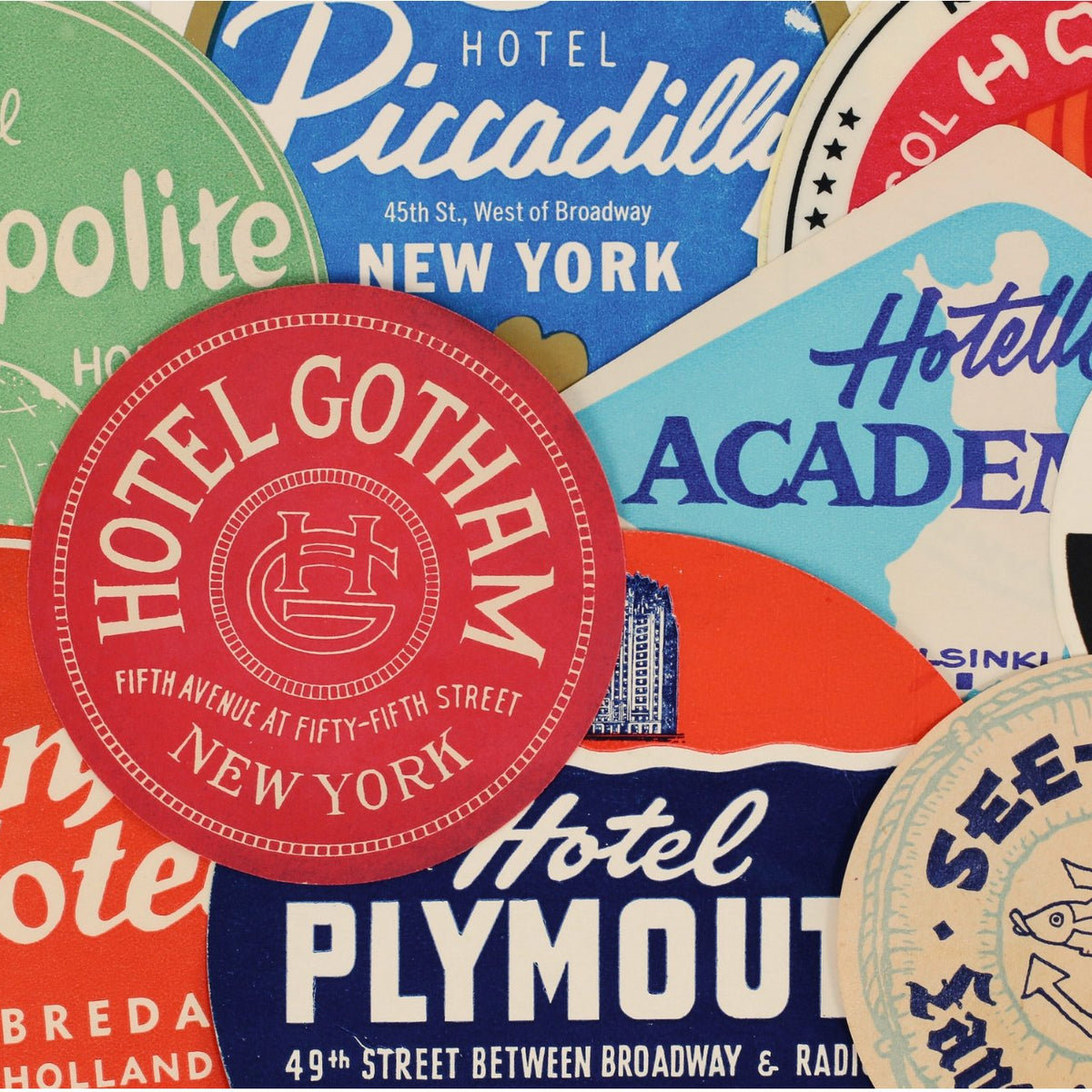 Luggage Label Prints – Past Proof